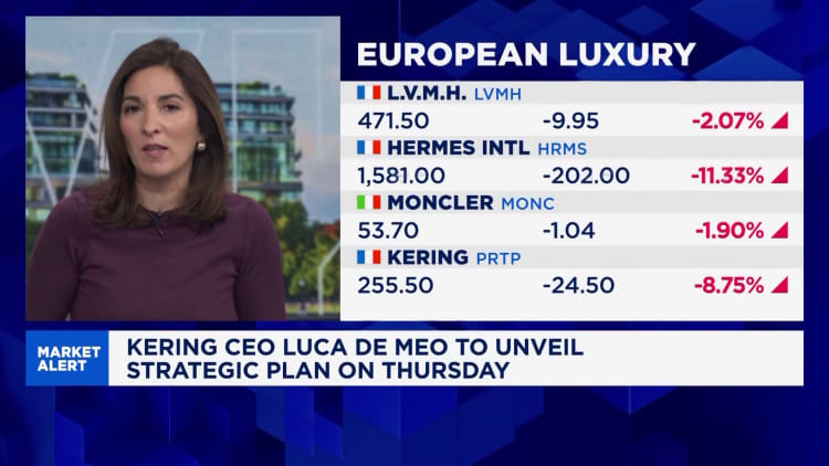 Luxury shares drop as impact from Middle East conflict hits sales