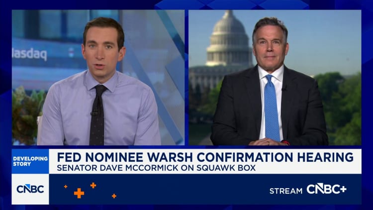 Sen. Dave McCormick on Warsh hearing: His qualifications are going to become evident