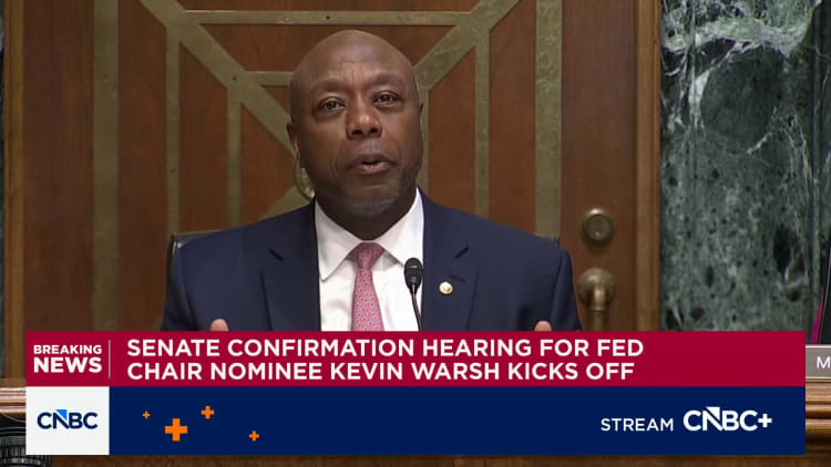 Sen. Tim Scott: 'It is important that we confirm Kevin Warsh to be the Federal Reserve chair'