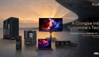 ASUS Showcases Comprehensive AI-Powered Creator Workflows at NAB Show 2026 | ASUS Pressroom