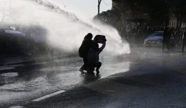 Video. Police disperse Jerusalem protest over Israel’s death penalty law