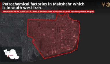 IDF strikes Iranian petrochemical complex