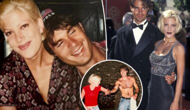 Tori Spelling mourns ex Patrick Muldoon's death with throwback photos