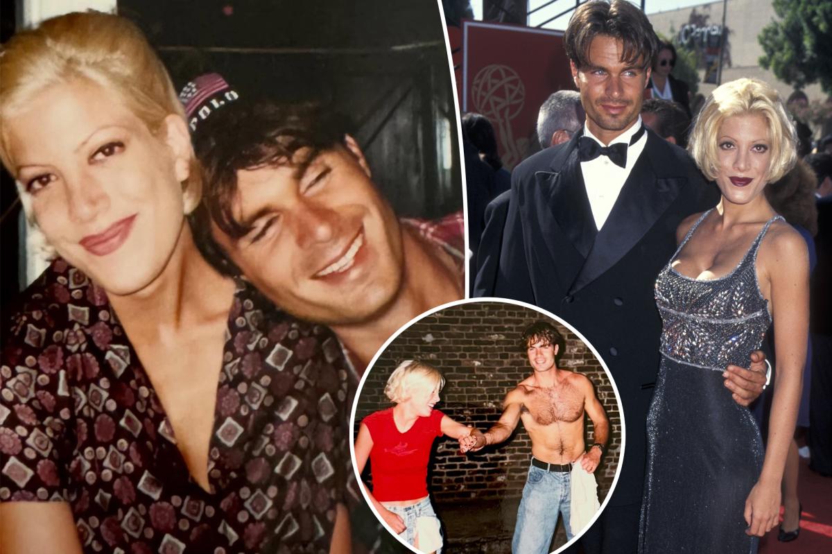 Tori Spelling mourns ex Patrick Muldoon's death with throwback photos