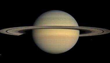 This natural colour view of the planet Saturn was created from images collected by Cassini (Credit : NASA/JPL/Space Science Institute)