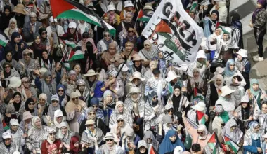Moroccans Protest Israel Death Penalty Law at Pro-Palestinian Rally