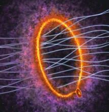 Star light, star bright, baby stars blow rings alight