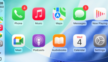 Google Meet now has a native CarPlay experience.