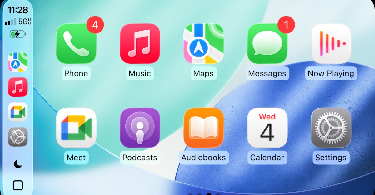 Google Meet now has a native CarPlay experience.