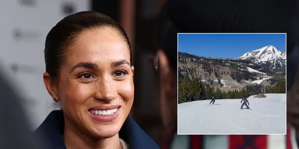 Meghan Markle shares adorable video of Prince Archie skiing down slope with dad Prince Harry