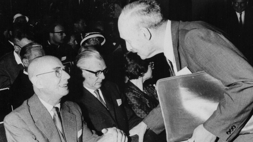 Gustav Hertz and James Franck