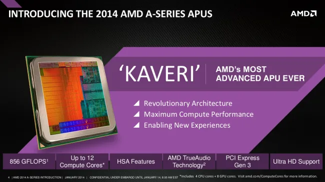AMD Kaveri slide