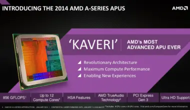 AMD Kaveri slide