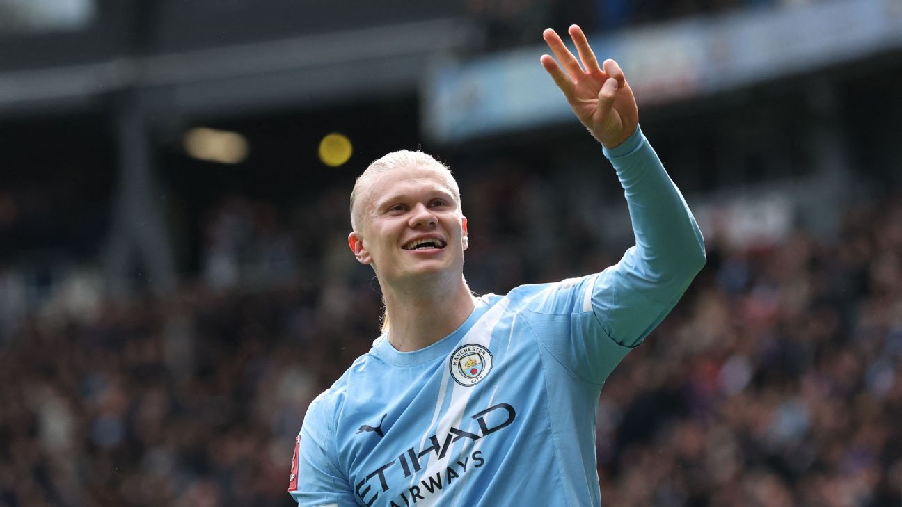 Stats: Haaland first in 89 years; Bayern score 100; Messi 902, Ronaldo 967