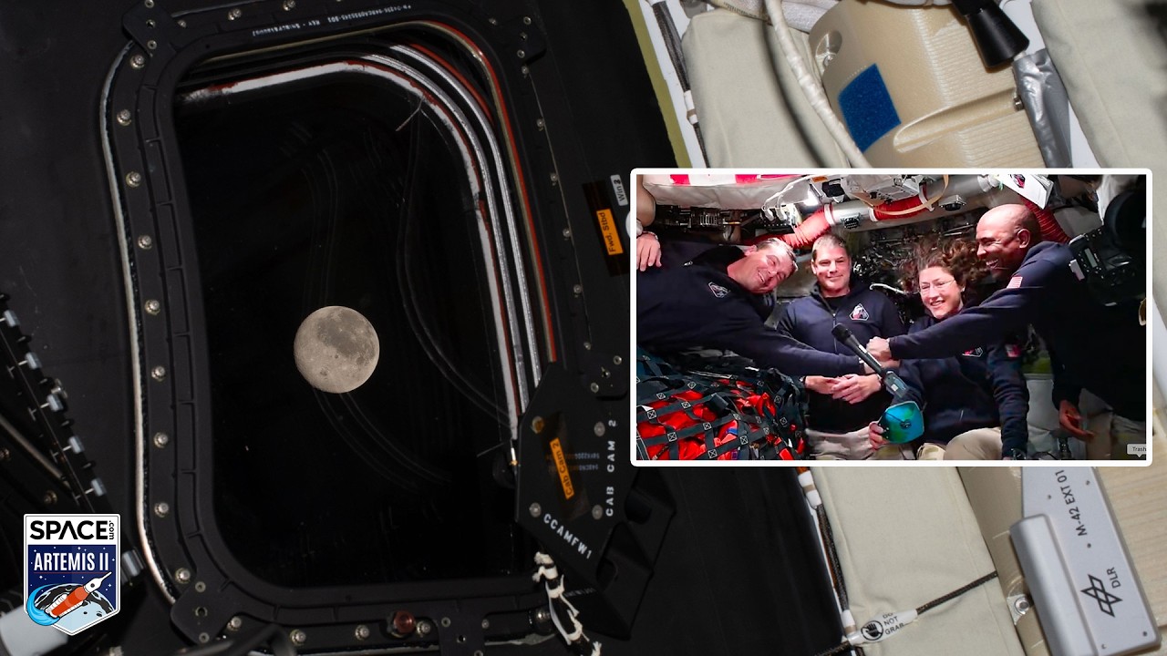 Watch live! NASA Artemis 2 crew's historic moon flyby is today - YouTube