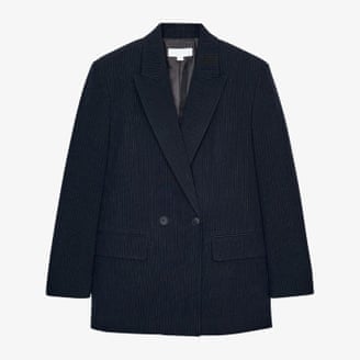Zara Oversized double-breasted blazer.