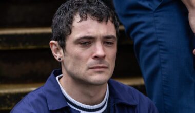 Hollyoaks lines up tragic aftermath for Rex after Froggy death