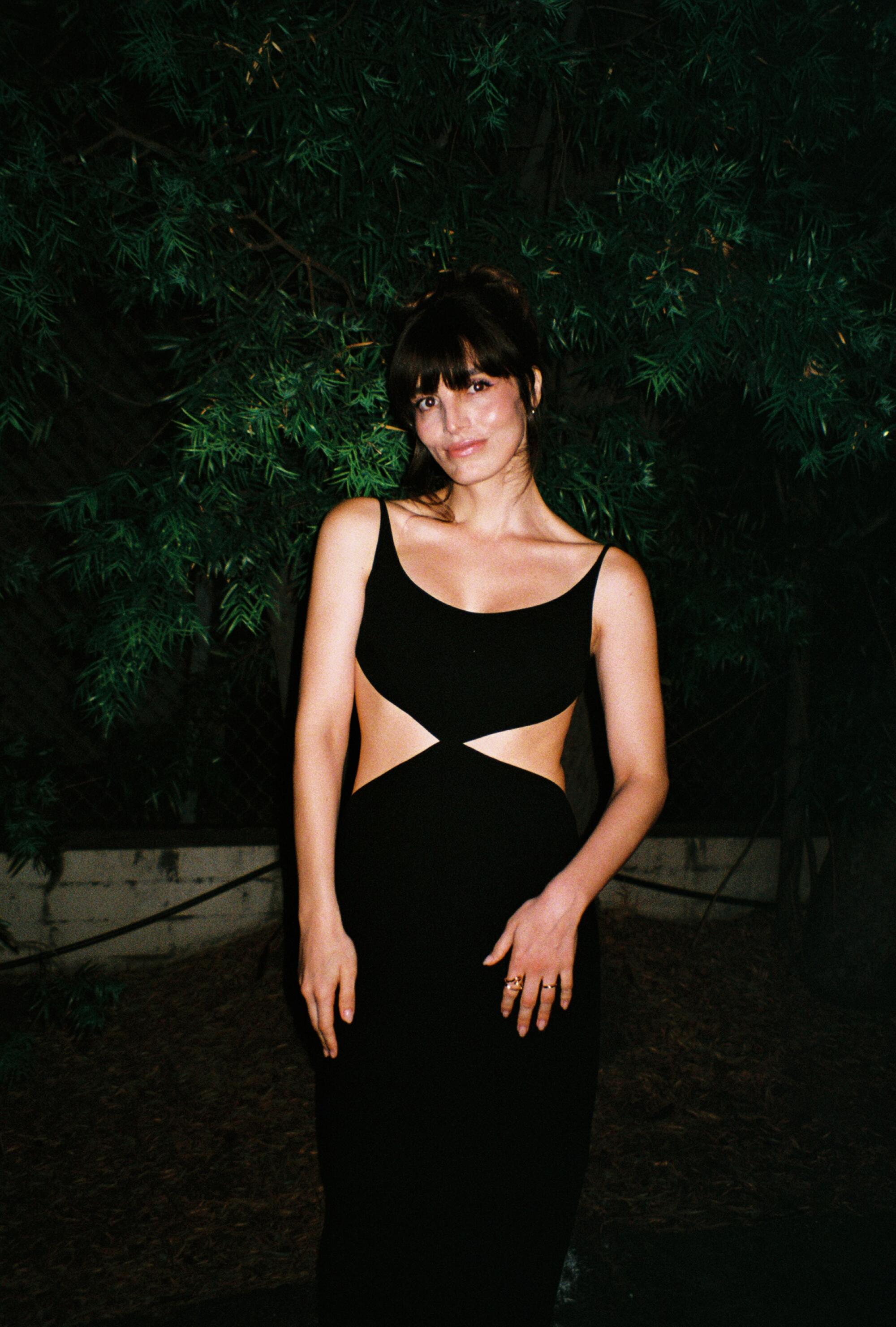 Lux Pascal in Carolina Herrera.