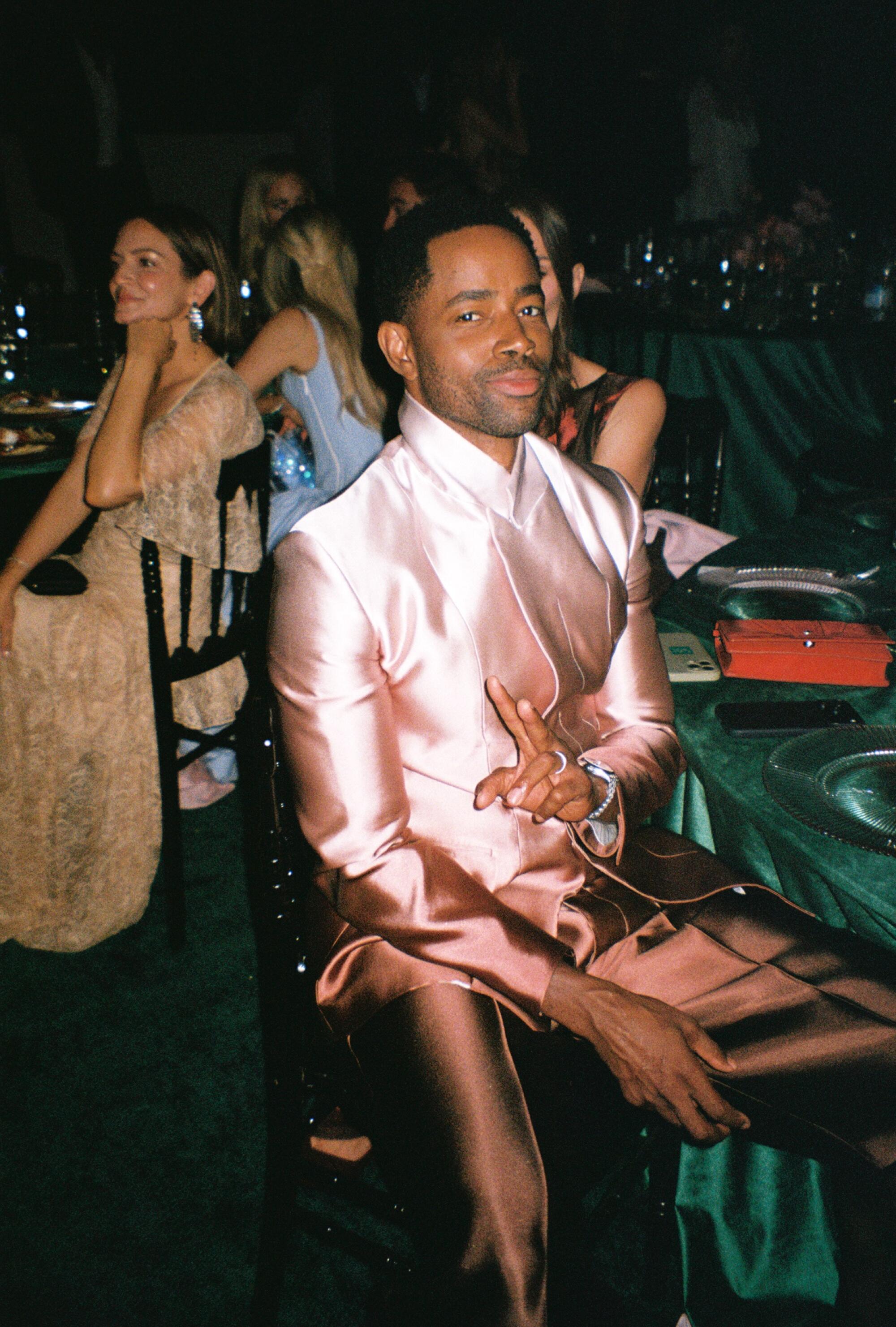 Jay Ellis in Ferrari.