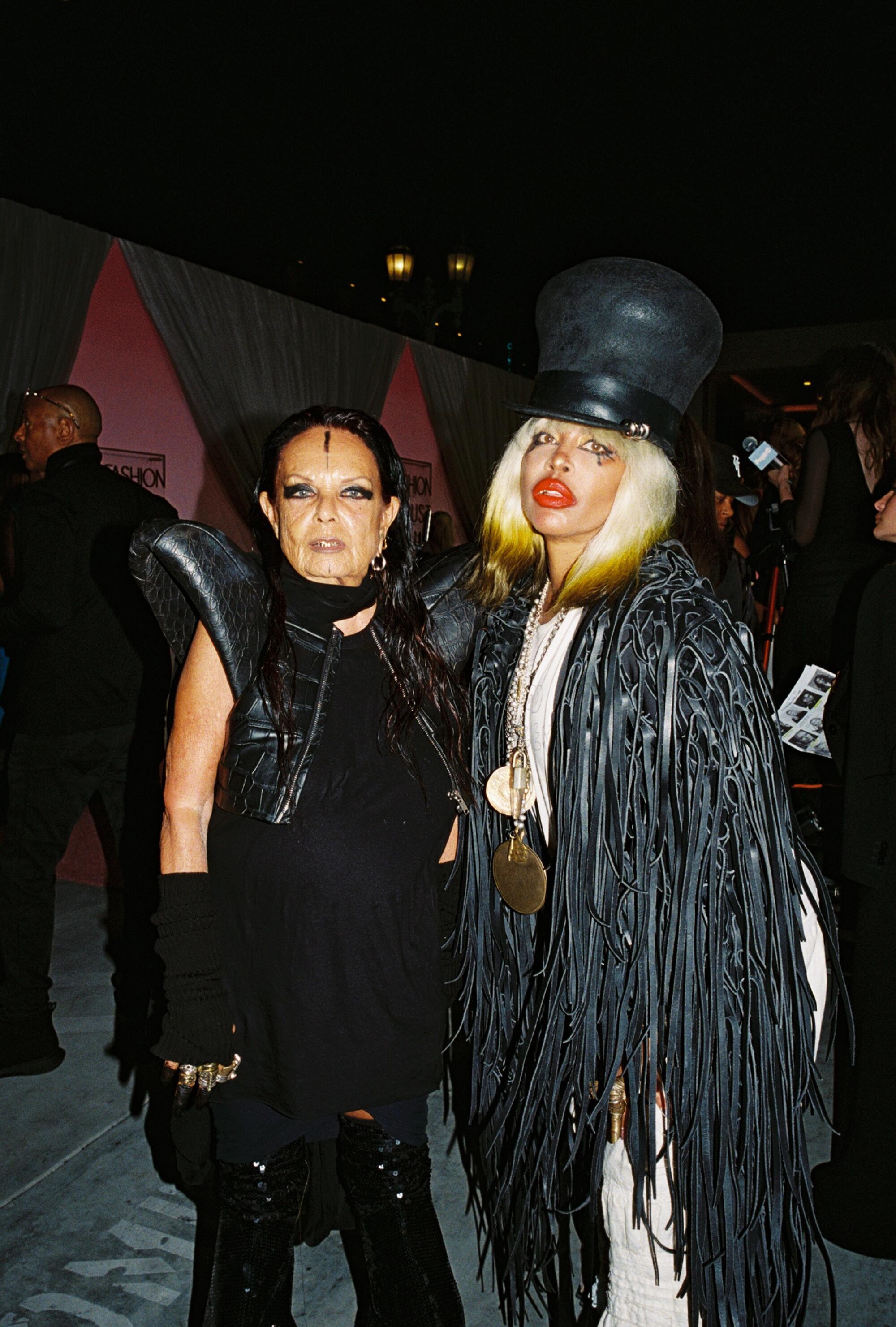 Michèle Lamy and Erykah Badu.