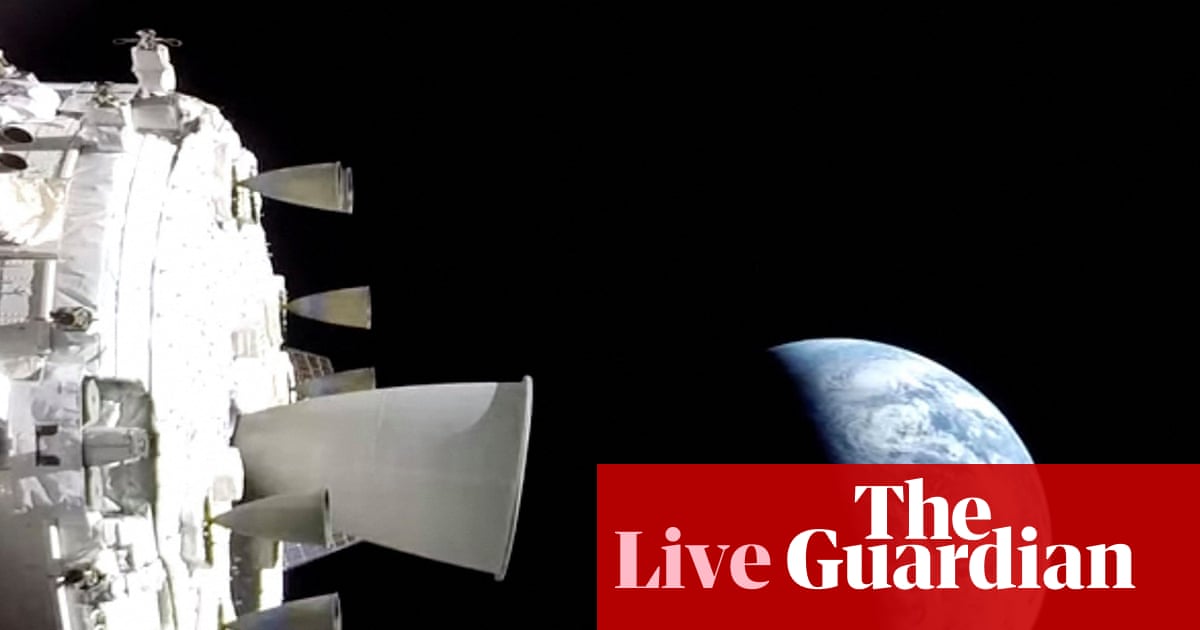 Artemis II splashdown: Orion capsule scheduled to land off California coast at just after 5pm local time – live updates | Nasa
