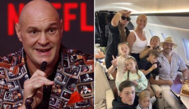 Tyson Fury explains decision to quit UK with his family and move to tax haven