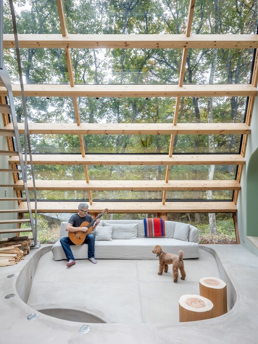 Tull Weekend Home / Rei Mitsui Architects - Interior Photography, Wood, Beam