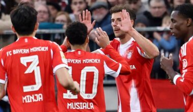 Leon Goretzka unaware he scored Bayern Munich’s record breaking goal