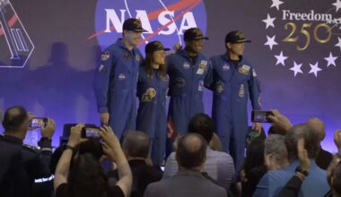 The Artemis II astronauts make first comments after return to Earth