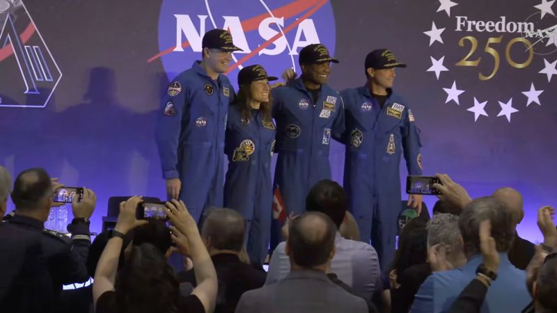 The Artemis II astronauts make first comments after return to Earth