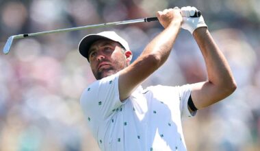 Scottie Scheffler moves up with 65 at Masters, probably needs something similar to contend Sunday