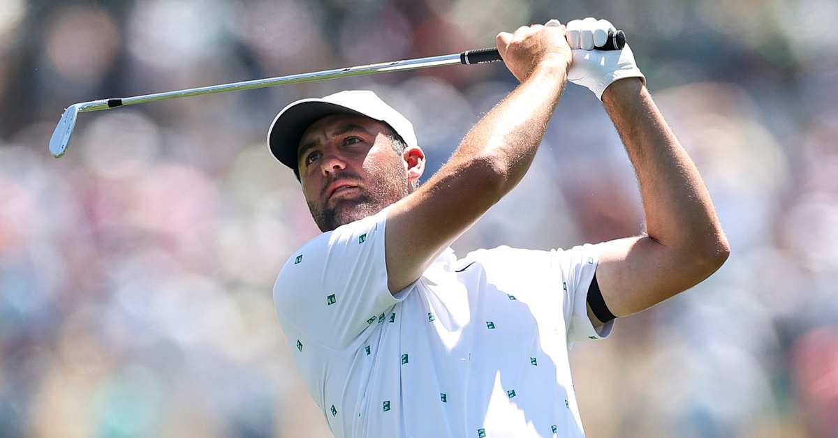 Scottie Scheffler moves up with 65 at Masters, probably needs something similar to contend Sunday