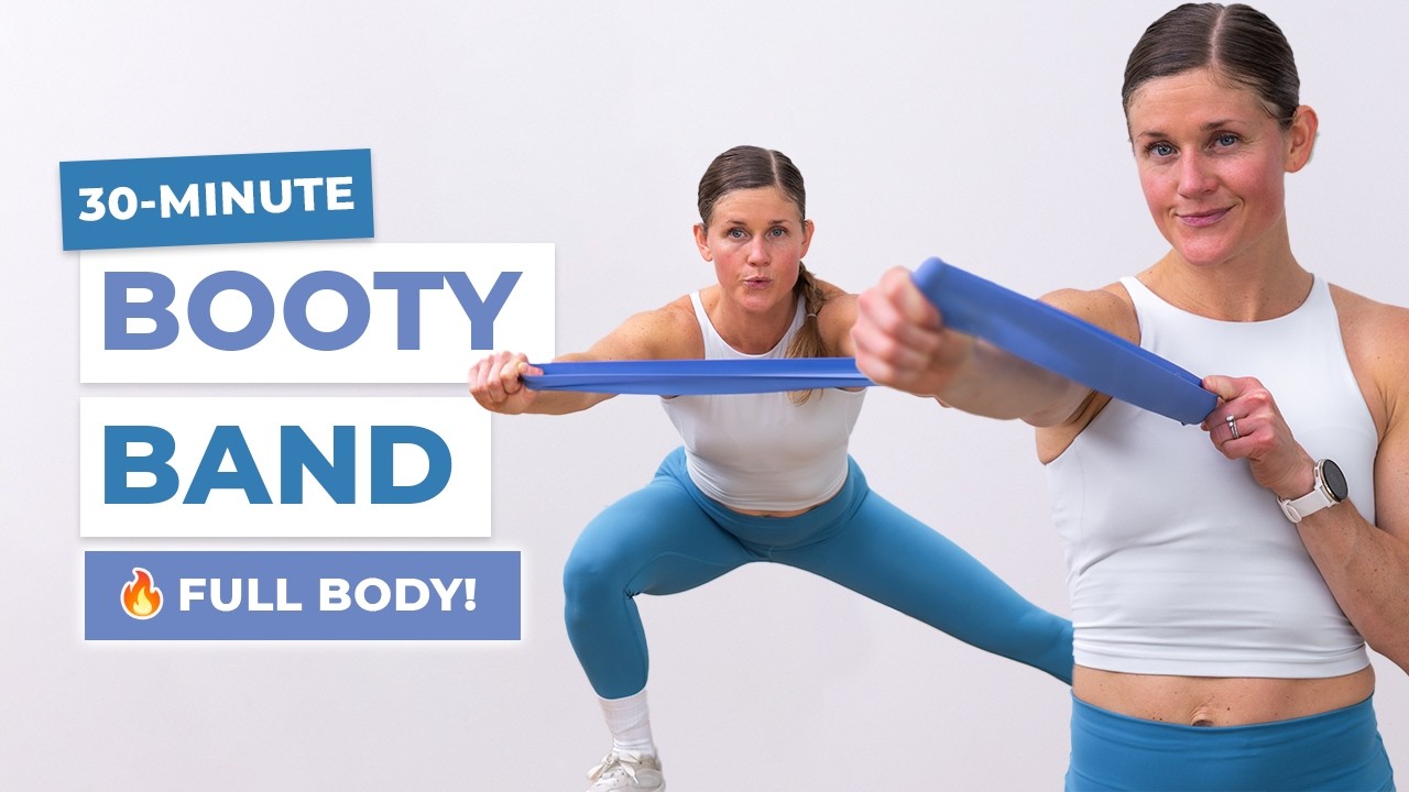 30-Minute Full Body Band Workout (Travel Workout) - YouTube