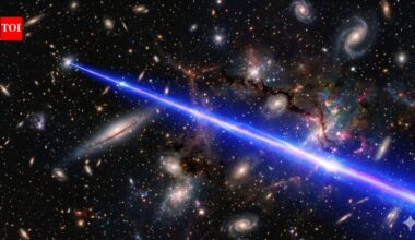 Mega Laser Beam Signal: Astronomers detect mega-laser beam signal from 8 billion light-years away |