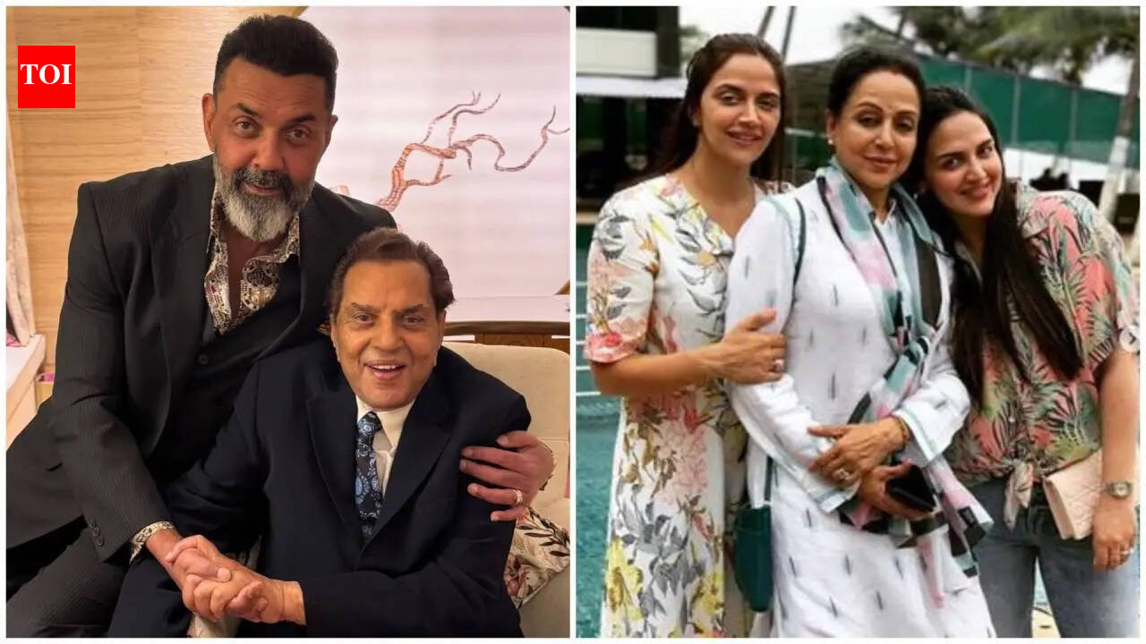 Bobby Deol recalls Dharmendra’s struggle with alcohol; says his loss brought him closer to Esha Deol and Ahana Deol |