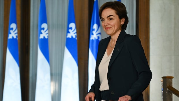 Christine Fréchette will become Quebec's premier today. Here's how she got here