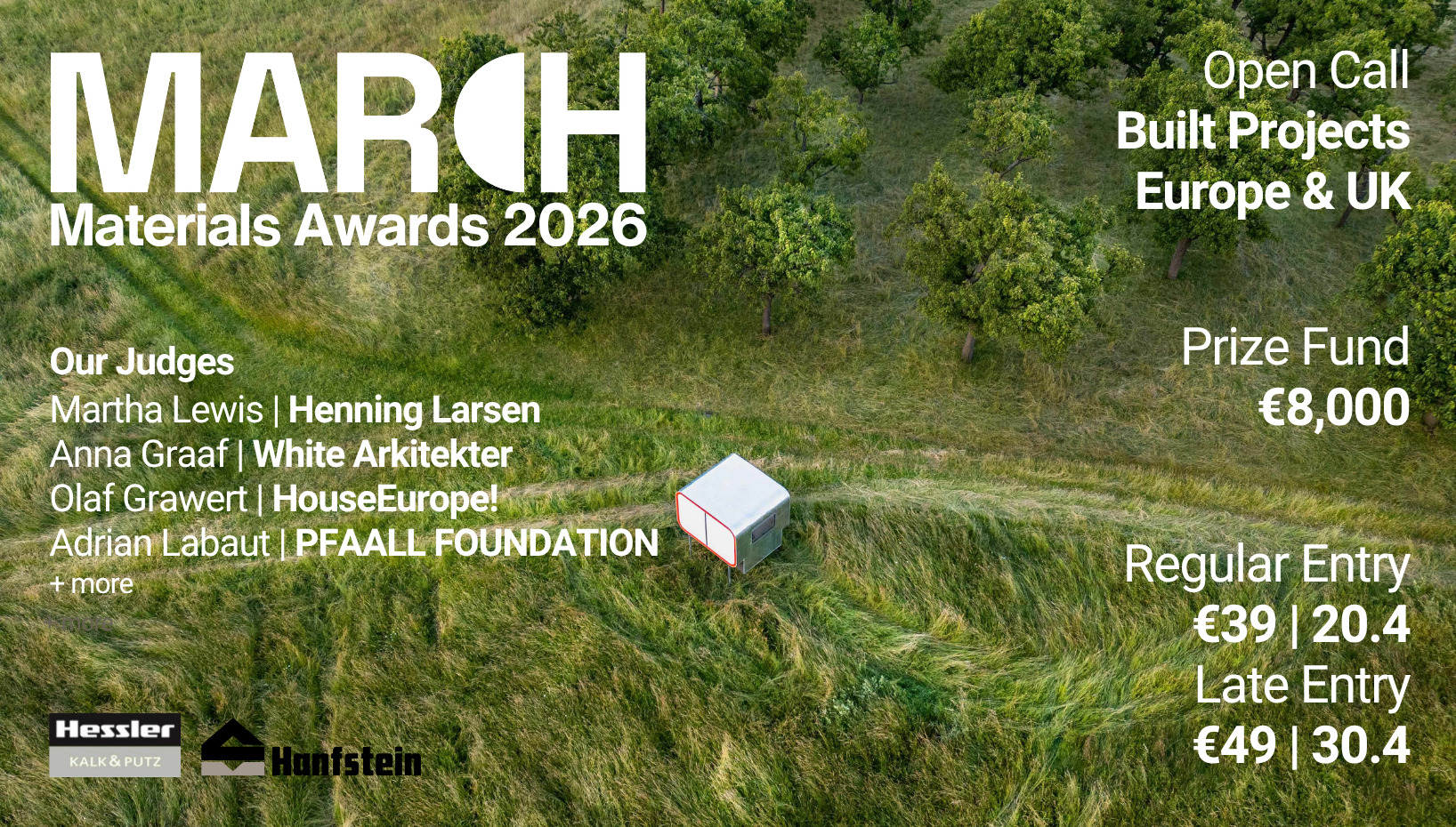 Open Call: Built Projects with Sustainable Materials