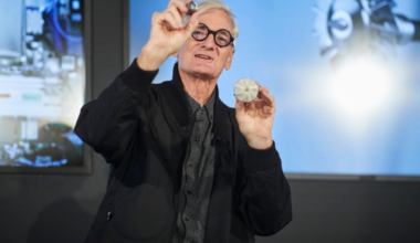 James Dyson discussing inheritance tax concerns amidst rising fiscal policies, highlighting potential financial impacts.