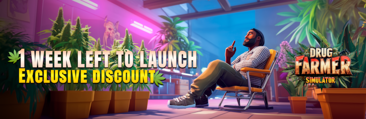 Supporting image for Drug Farmer Simulator Press release