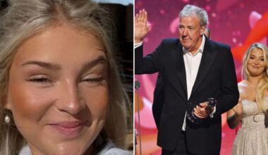 Harriet Cowan sets record straight on candid Jeremy Clarkson interactions: 'Not putting it on'