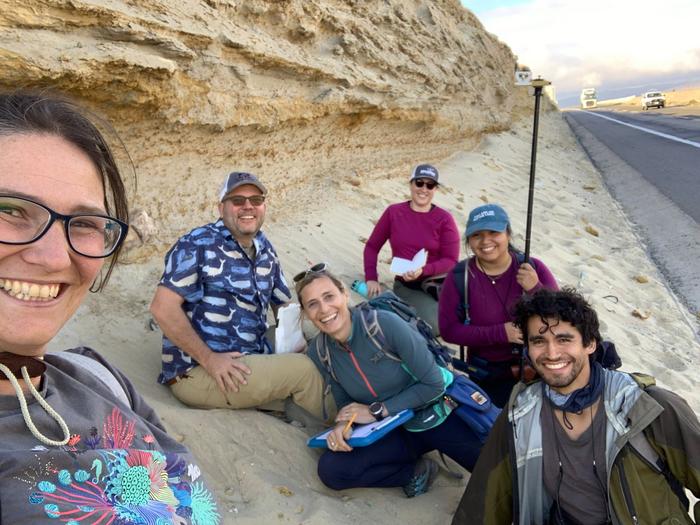 Researchers in the field