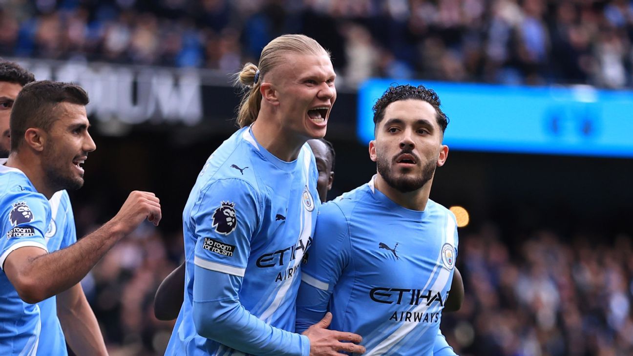 Stats: Haaland's 11 powers City, Salah equals Gerrard's record 9, Bayern win record 34th title