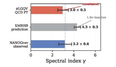 Gravitational background radiation from early universe, predicted by αLGQV framework, may have been detected