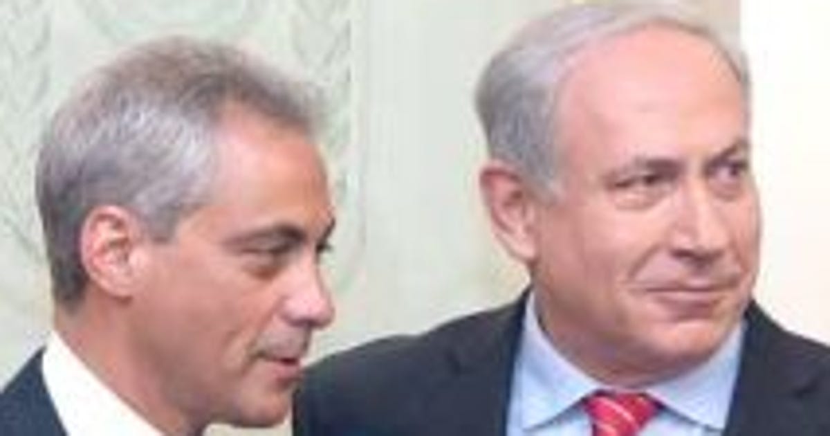 Rahm Emanuel Made Surprising Remarks on Israel. What He Left Unsaid Is Just as Big