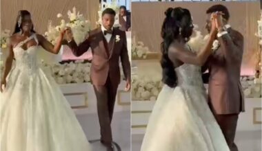 Noah Lyles faces backlash over his reaction to seeing his bride in her wedding dress