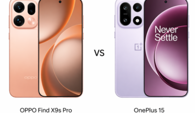 Oppo Find X9s Pro vs OnePlus 15 – Complete Specs Comparison