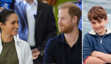 Prince Harry and Meghan Markle to mark Prince Louis' birthday with heartwarming gesture despite family rift