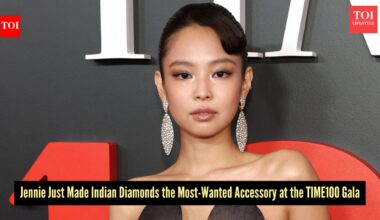 BLACKPINK’s Jennie brings global glam to the TIME100 Gala with Indian diamonds stealing the spotlight