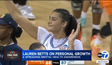 Lauren Betts on personal growth and spreading mental health awareness - ABC7 Los Angeles