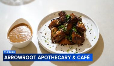 The Dish: Sesame braised tofu from Arrowroot Apothecary & Café in Bryn Mawr, Pennsylvania